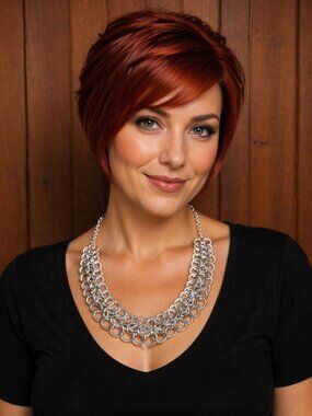 Liz Claiborne Vintage Silver Tone Bib Choker Necklace